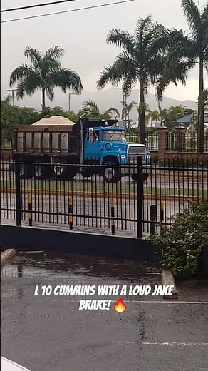 LOUD and HEAVY jake brake from a cummins l10!!