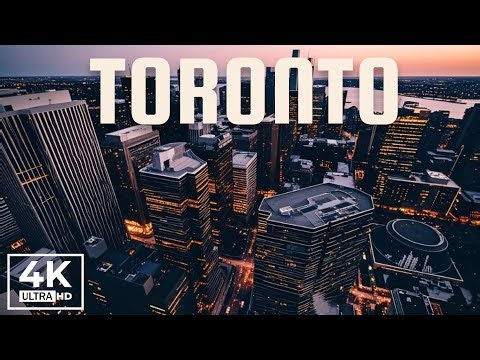 Toronto, Canada 🇨🇦 in 4K ULTRA HD 60 FPS Video by Drone
