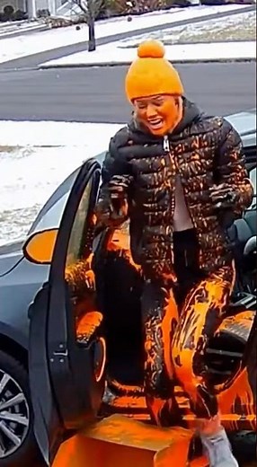 CAR TOTALED! Porch Pirate Triggers Massive Paint Explosion Inside Vehicle! 🚗💨