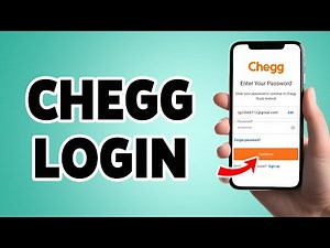 Chegg Login | Chegg App Login Guide 2025 | Chegg Study Account Sign In