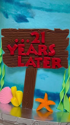 SpongeBob 21st Birthday Cake Decorating | Nikki's Cakery