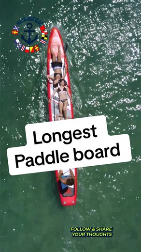 😳Longest Paddle Board I’ve ever seen!!! #boating #lakelife #riverlife #lifeonthewater #paddleboard #paddleboarding #paddleboardingadventures | Mr.Anchor News Club