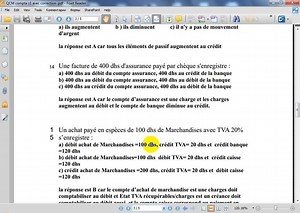 Comptabilité générale S1 Examen QCM | عالم طلبة الاقتصاد