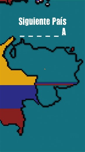 Venezuela Small Scale #minecraft #paisesdelmundo #paises #pixelart #venezuela