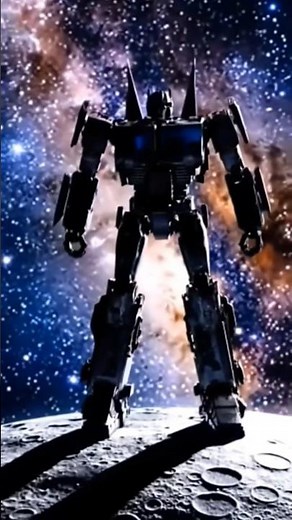 Gen 1 Transformer land on moon. #transformers #planet