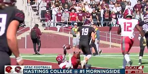 Hastings College football fights hard, falls to No. 1 Morningside