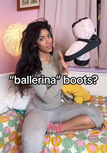 Why do ballet dancers & ballerinas wear these ballet boots ballet tips #ballettok #ballet #fyp