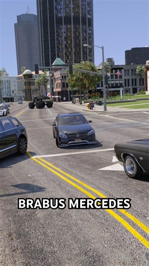 BRABUS Mercedes Drift in GTA 5 🔥 Cinematic Edit