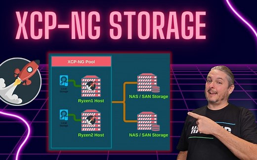 XCP-NG 存储与迁移功能介绍