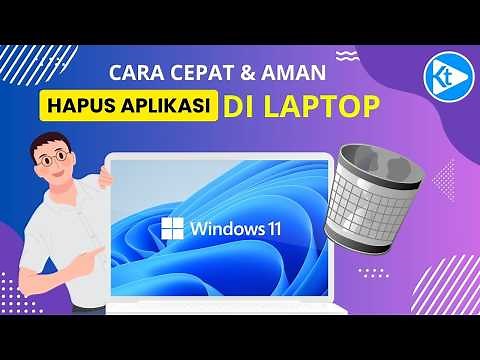 🔴 Cara mudah Uninstall Aplikasi di PC/Laptop Sampai Bersih