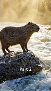 🦫 Interesting Facts About Capybaras! #animalfacts #wildlife #animals #didyouknow #amazinganimals
