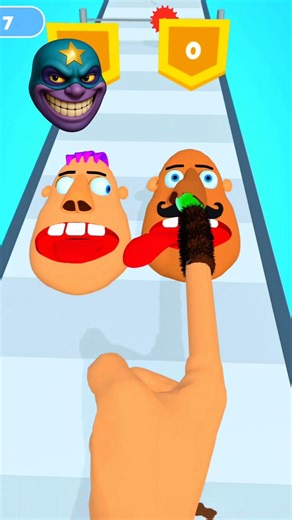 Dirty Long Finger Run 3D Epic Twist Gameplay ⁉️👆#shorts​ #gaming​ #youtubeshorts​ #games​