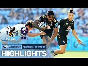 Wasps v Bristol - HIGHLIGHTS | 6 Try Thrashing | Gallagher Premiership 2021/22