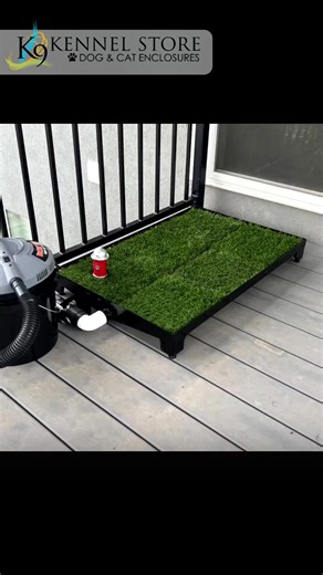 Your garage has become a minefield. 💣 Puddles you constantly mop, a smell that won’t go away, and the worry that your perfectly potty-trained dog is starting to regress. Stop playing damage control on your concrete floor. 🙅‍♂️ The K9 Quick N’ Clean Garage Kennel transforms a corner of your garage into a five-star pet suite. This isn’t just a crate — it’s a self-contained, self-cleaning indoor dog park designed for the modern pet owner. ✅ No More Mops or Mess: An integrated drainage system chan