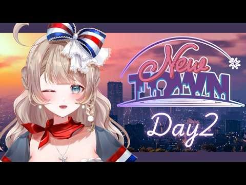 〖#NEWTOWN〗新米救急隊、副業との出会いがあった日🍩✨ DAY2〖#マリートリコロール/#vtuber/GTA〗