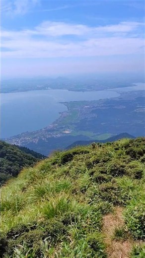 蓬莱山① #登山 #琵琶湖