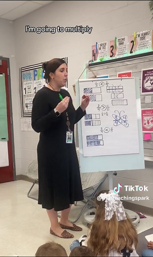 Yes… I do teach my 3rd graders the butterfly method for checking while comparing fractions. BUT I do it after they can figure it out with models and understand it. #mathtricks #mathteacher #equivalentfractions #newteachertip #3rdgrademath #teachingfractions