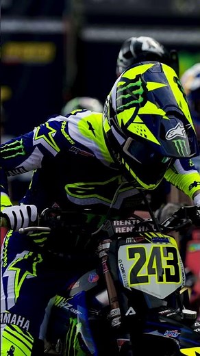 GAJSER in #VR46 Livery at the #MXGP of Trentino! #Yamaha #YamahaRacing