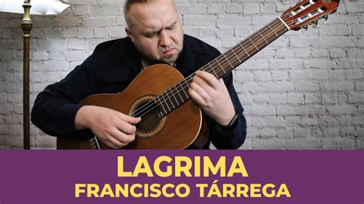 Lágrima – Francisco Tárrega | Classical Guitar Performance | Serhii Hlushchenko