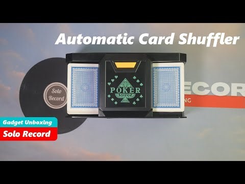 This New Automatic Card Shuffler Have Bigger Capacity & Smarter Sensor!