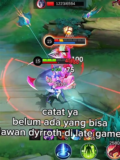 Hero Terkuat Dyrroth di MLBB