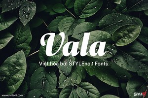 [Miễn phí] SVN-Vala - Việt hóa - STYLEno.1 Fonts