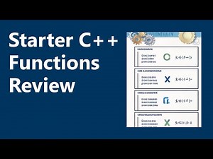 Functions Review | Starter C++ Programming, Ch. 6