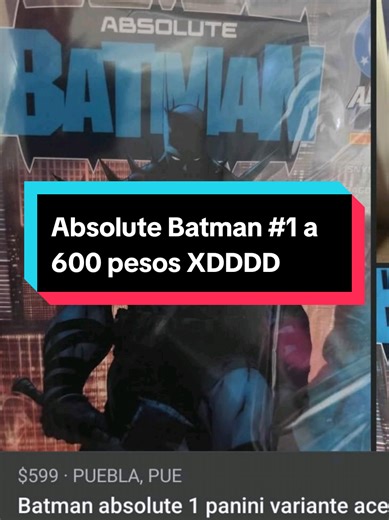 Dije lo que dije y no me arrepiento. Odio a los gandallas. #absolutebatman #batman #paninicomics #armandobecquer