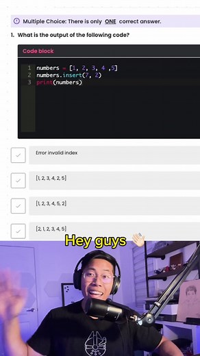 Tricky Python Question 🤔❓#computerscience #coding #stem #apcs #python #