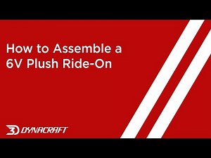 How to Assemble a 6V Plush Ride-On