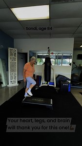 494K views · 1.7K reactions | Side steps with strength!  A safe, simple cardio move for our 80+ rockstars. #TrainerJune #SeniorCardio #80PlusStrong #StepExercise #ActiveAging | Trainer June | Facebook
