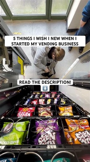 5 things I wish I knew when I started my Vending Business! #vending #viral