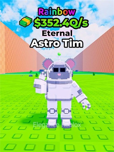 New Eternal Astro Tim 👨‍🚀 #roblox #kickaluckyblock