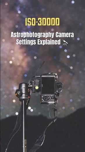 Astrophotography Camera Settings Explained 🔭 | Shoot Stars Like a Pro