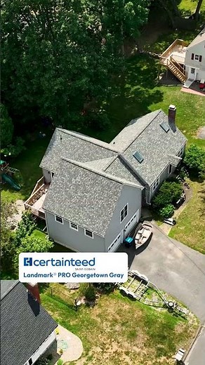CertainTeed roof in Georgetown Gray