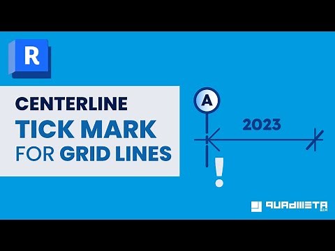 Revit Tips and Tricks - Make Grid lines as Centreline in Revit