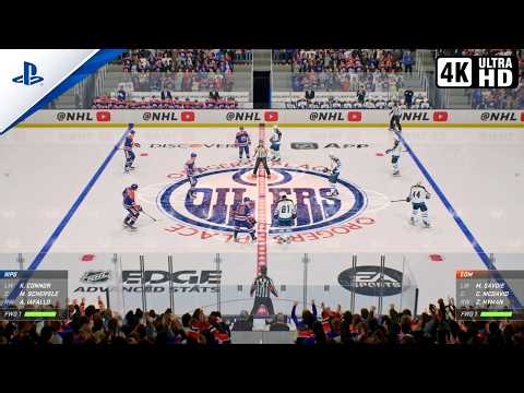 NHL 26 | Winnipeg Jets @ Edmonton Oilers Gameplay (PS5 Pro 4K 60FPS)