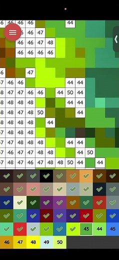 Pixel Tap - Color by Number - Custom Photo - Forty-Three completed
