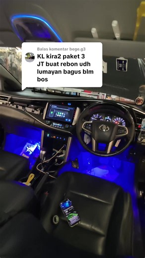 Membalas @bege.g3 seperti yg di vt ini #paketaudiomobil 2,5jt.Bang,di luar head unit nya Bang, spesifikasi yg di dapatkan nya; 1pc #power4channel MMT 1pc #subwoofer LM 12in 1pc #twitter Hifine pasang dan setting di toko, bonusnya lampu LED kolong dasboard kanan kiri, nego harga dan paket audio mobil yg lain2nya, lanjut ke wa nya Bang, klik di profil nomor wa dan alamat toko nya