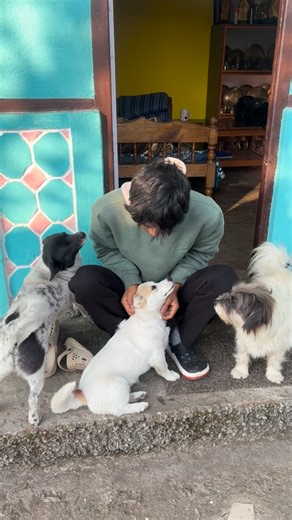 Malati Rai on Instagram: "Morning time bhai ko 🥰🥰🥰"