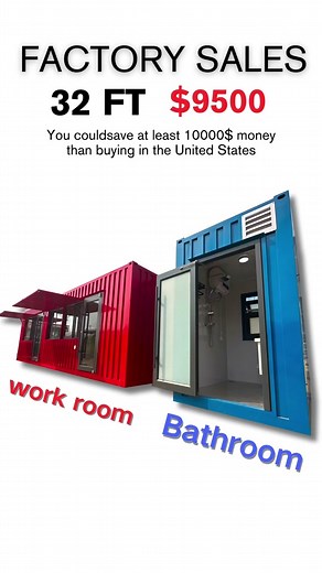 French Custom Bathroom and Studio Container