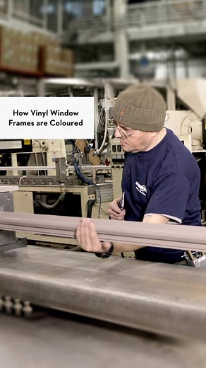 Vinyl window frames are coloured during manufacturing through Window City’s patented UPVC co-extrusion process. This technology integrates the colour directly into the vinyl material, resulting in a vibrant and durable finish, specifically formulated for Canadian weather conditions. The window colour will not peel or chip, unlike paint or other materials. Check out more details about our Capstock Colours: https://tinyurl.com/4nw2deff #windowcity #capstock #capstockcolour #window #canadianmanufac