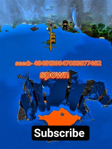 Minecraft rare seed || #minecraft #shots #shorts #viral #gaming #trending #video #automobile