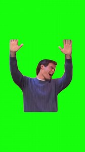 Bill Hader Dancing in a Box | Green Screen