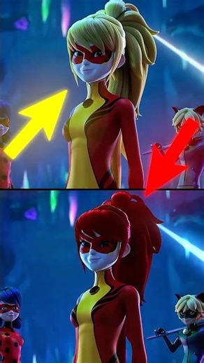 Who Noticed These Two Versions? #miraculous