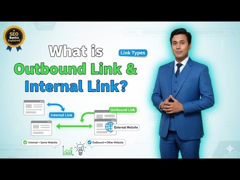 What is Outbound Link and Internal Link?
