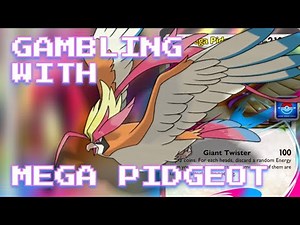 LET'S FLIPPING COIN WITH MEGA PIDGEOT! MEGA PIDGEOT HO-OH GAMEPLAY Pokemon TCG Pocket