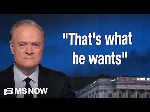 Lawrence: And so it has come to a Democratic governor asking Trump not to attack his state