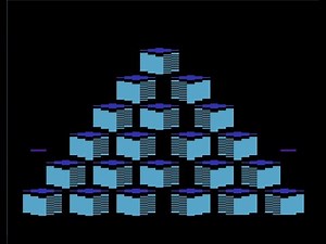 Q*bert Review for the Atari 2600 by John Gage