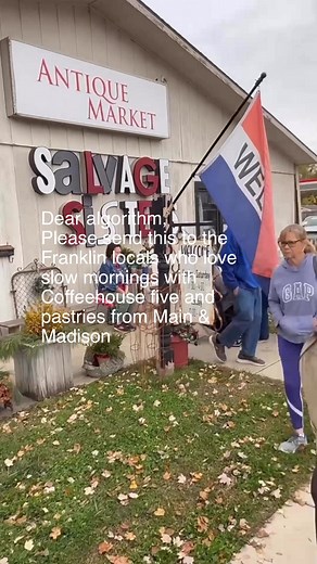 Hey Franklin Johnson County neighbors! 👋 If this popped up on your feed, you might be a fan of… ☕ a Holiday theme latte from Coffeehouse Five (sugar cookie for me) 🥐 a breakfast sandwich, pastry run or cozy soup from Main & Madison Market Café 🛍️ wandering downtown Franklin “just to browse” and somehow leaving with three new favorites 🤦‍♀️👀 Real estate local marketing — I help buyers and sellers all across Indiana, with a soft spot for our Johnson County community. Follow for Johnson County